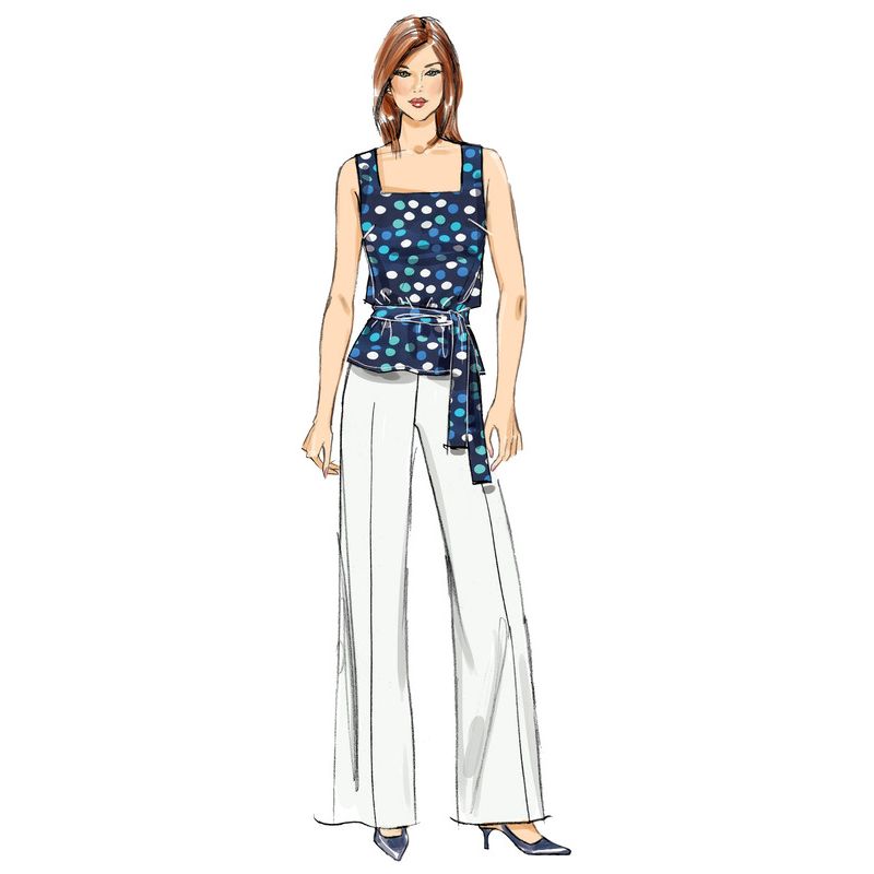 Patron Butterick 6882/B5 - Veste, robe, haut et pantalon