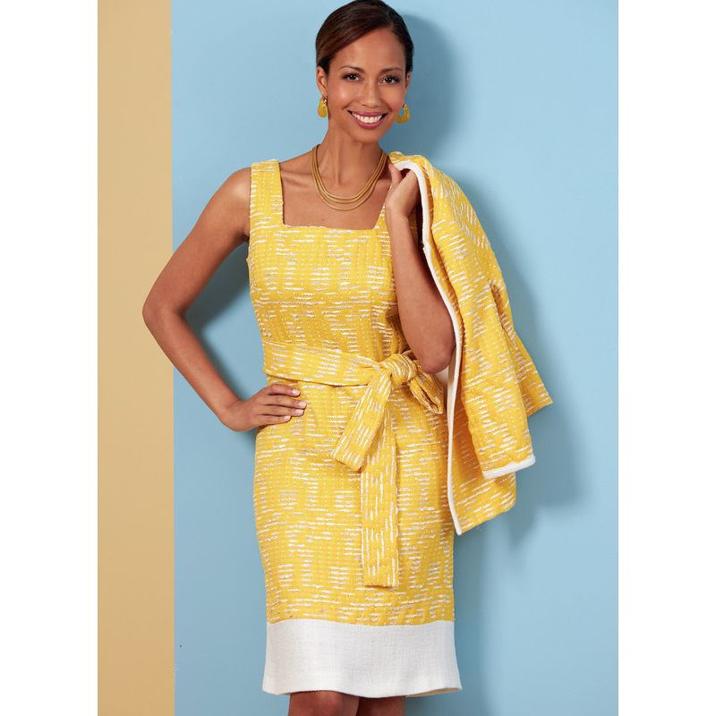 Patron Butterick 6882/B5 - Veste, robe, haut et pantalon