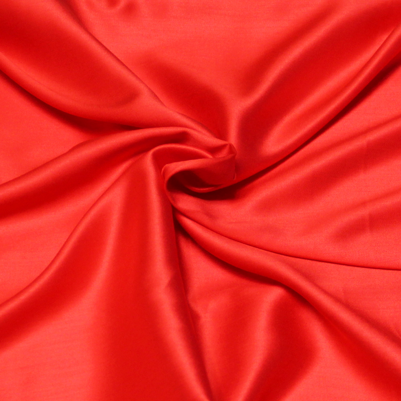 Satin 100% viscose - Corail