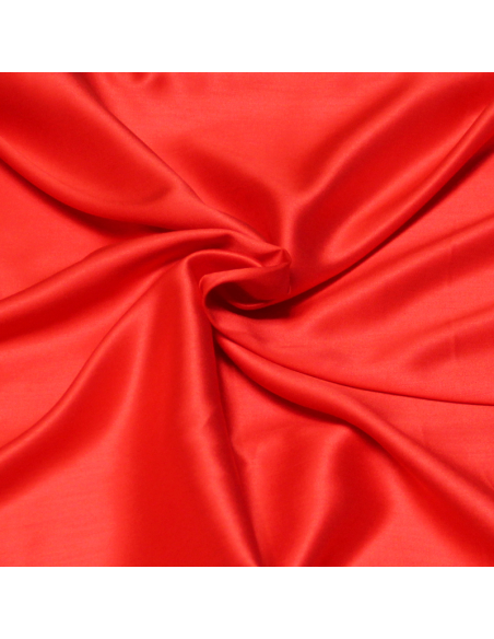 Satin 100% viscose - Corail
