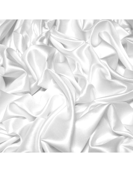 Satin 100% viscose - Blanc optique