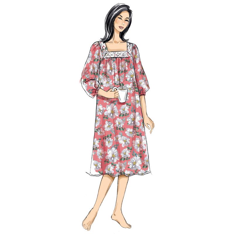 Patron Butterick 6883/Y - Haut, chemise de nuit et short