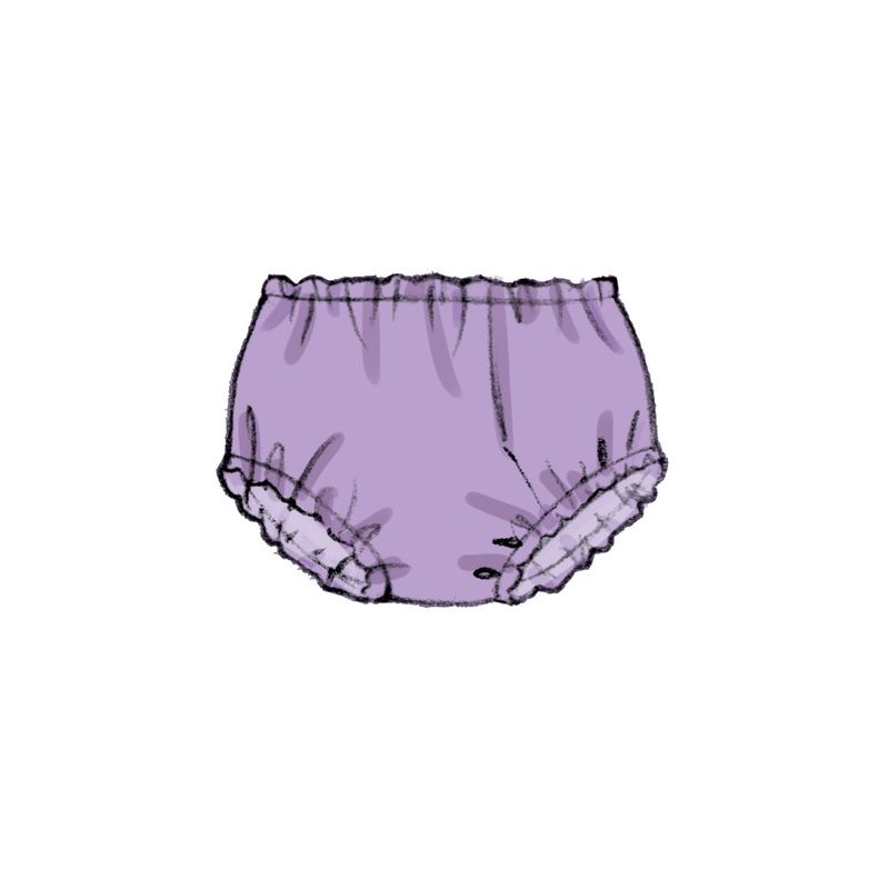 Patron Butterick 6884/YA5 - Haut et culotte