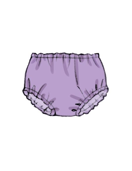 Patron Butterick 6884/YA5 - Haut et culotte