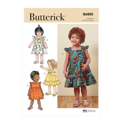 Patron Butterick 6885/A - Robe