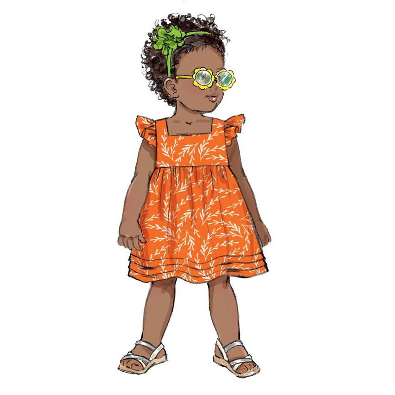 Patron Butterick 6885/A - Robe