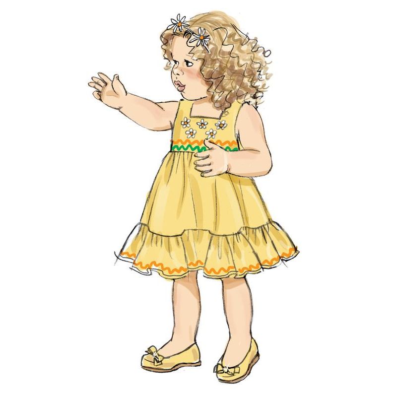 Patron Butterick 6885/A - Robe