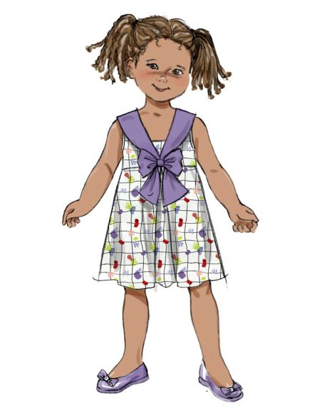 Patron Butterick 6886/A - Robe