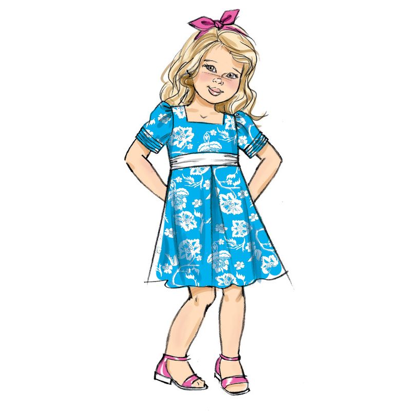 Patron Butterick 6886/A - Robe