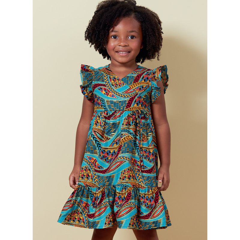 Patron Butterick 6887/A - Robe