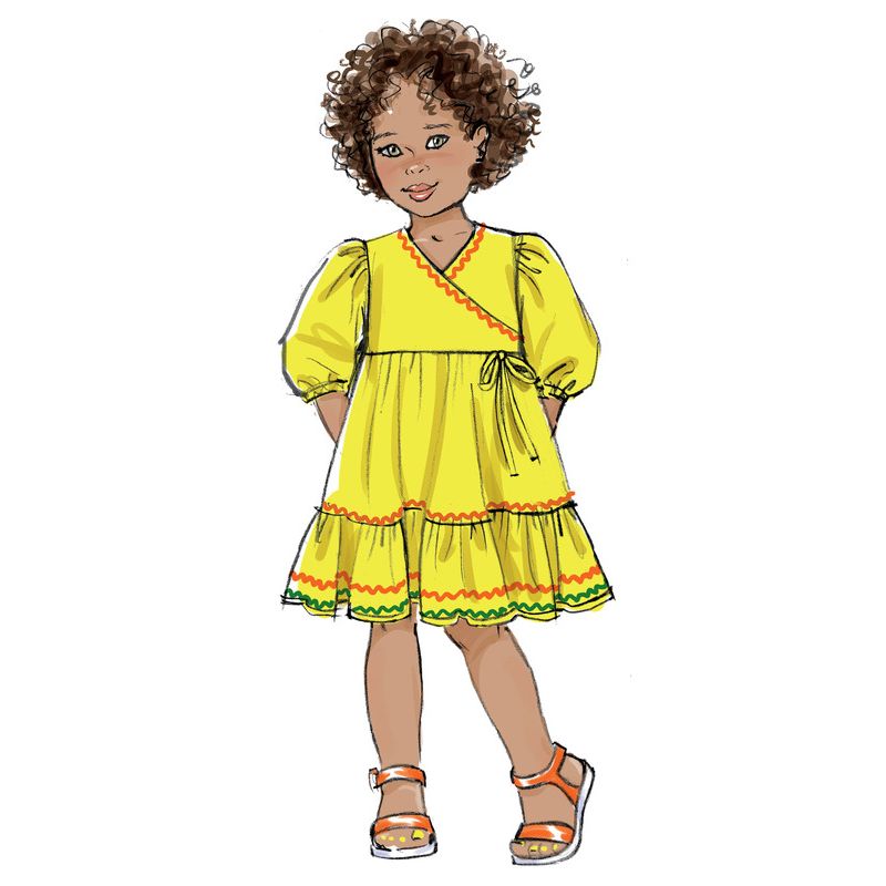 Patron Butterick 6887/A - Robe