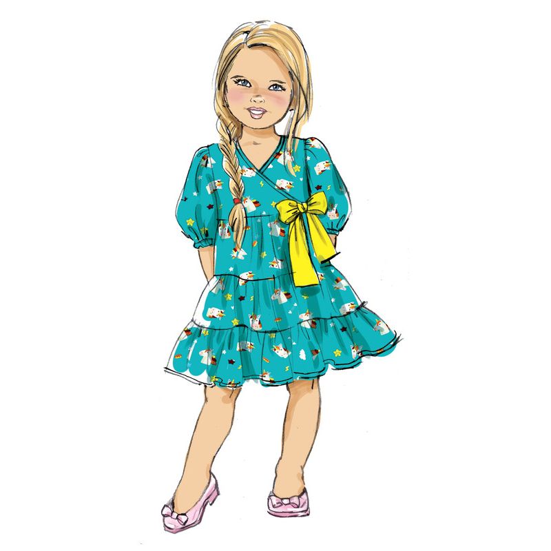 Patron Butterick 6887/A - Robe