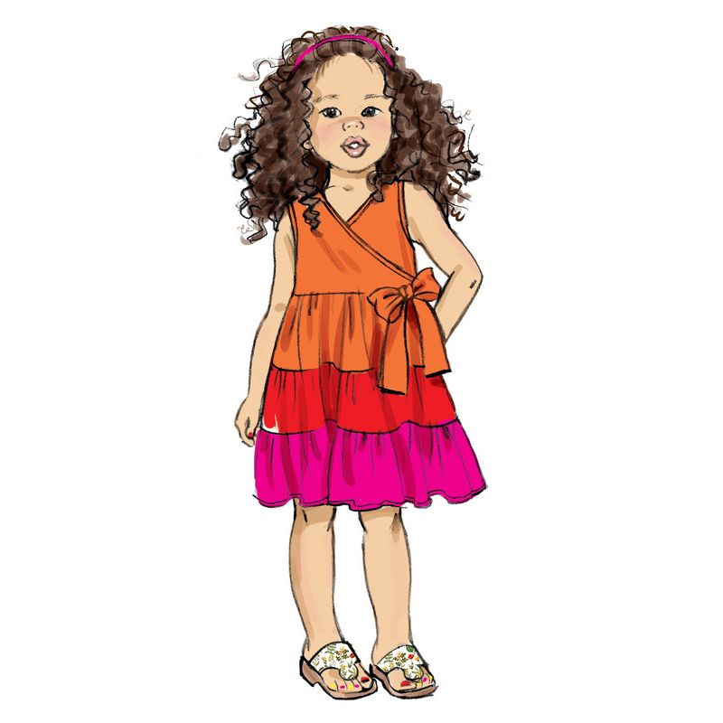 Patron Butterick 6887/A - Robe