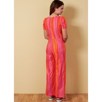 Patron Butterick 6888/A - Combinaison et barboteuse 2