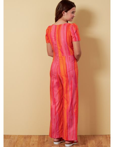 Patron Butterick 6888/A - Combinaison et barboteuse