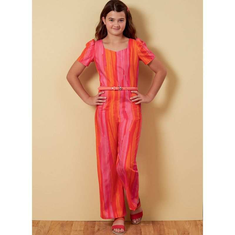 Patron Butterick 6888/A - Combinaison et barboteuse