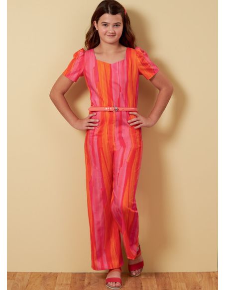 Patron Butterick 6888/A - Combinaison et barboteuse