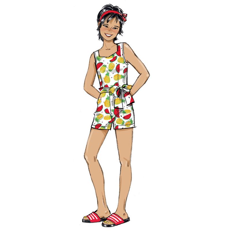 Patron Butterick 6888/A - Combinaison et barboteuse