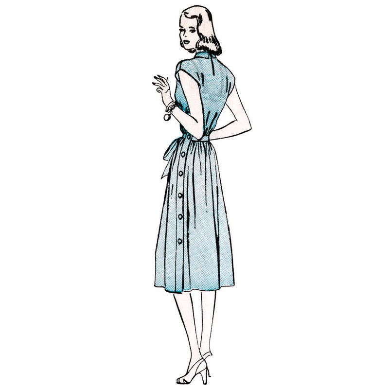 Patron Butterick 6889/A5 - Robe