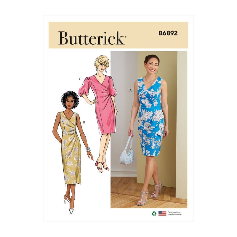 Patron Butterick 6892/A5 - Robe