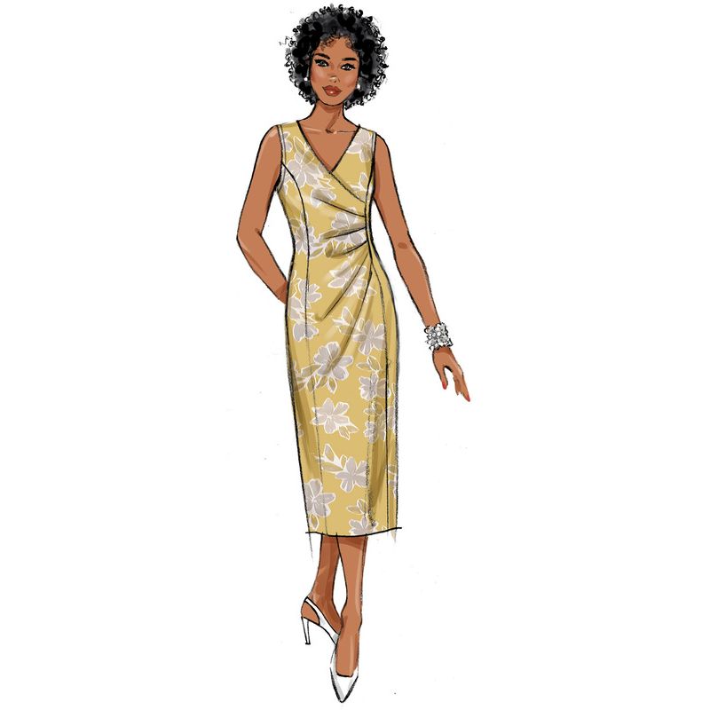 Patron Butterick 6892/A5 - Robe