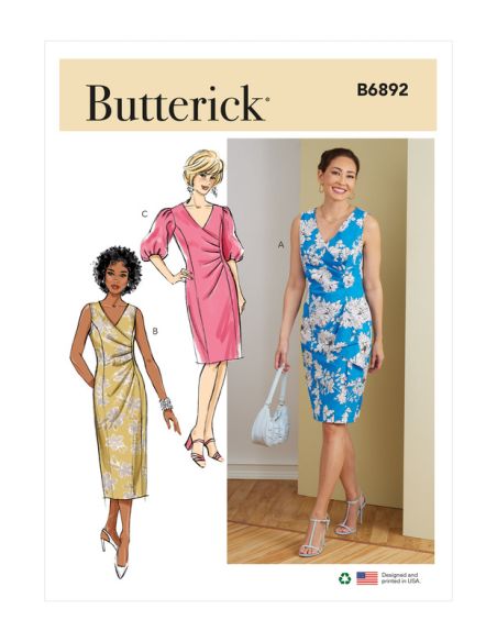 Patron Butterick 6892/A5 - Robe
