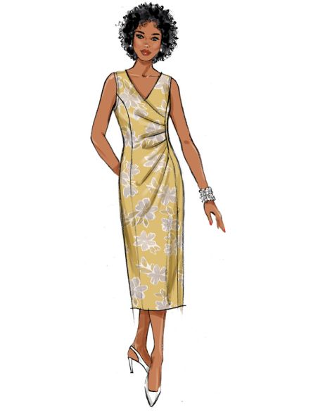 Patron Butterick 6892/A5 - Robe