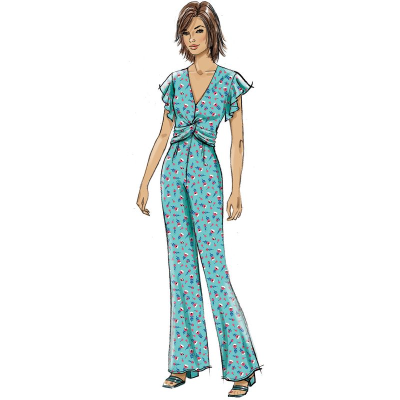 Patron Butterick 6892/A5 - Robe et combinaison