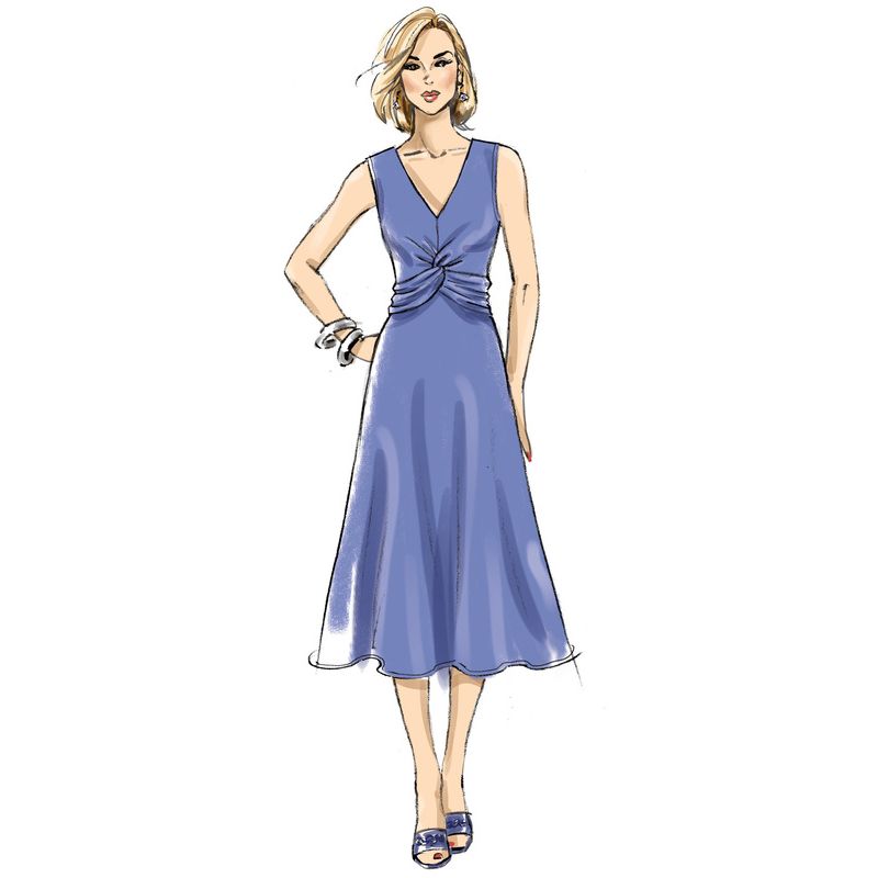 Patron Butterick 6892/A5 - Robe et combinaison