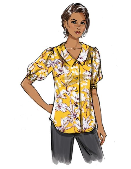 Patron Butterick 6895/B5 - Haut