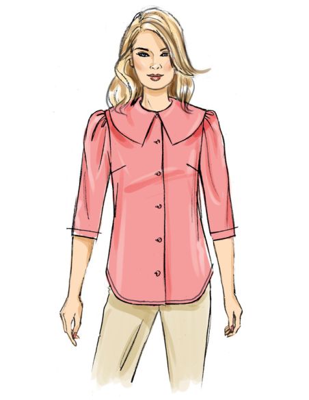 Patron Butterick 6895/B5 - Haut