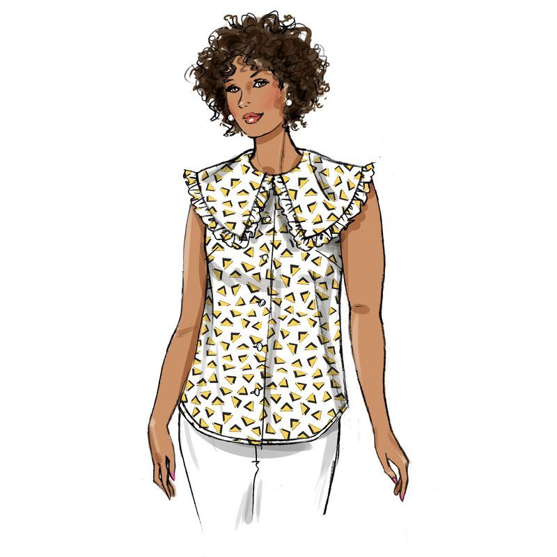 Patron Butterick 6896/W2 - Haut