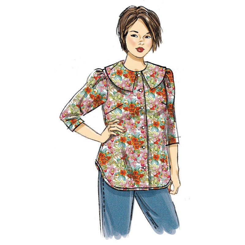 Patron Butterick 6896/W2 - Haut