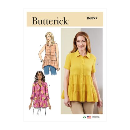 Patron Butterick 6897/B5 - Haut