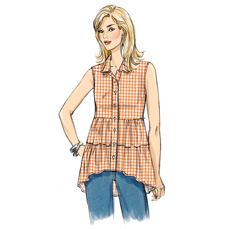 Patron Butterick 6897/B5 - Haut