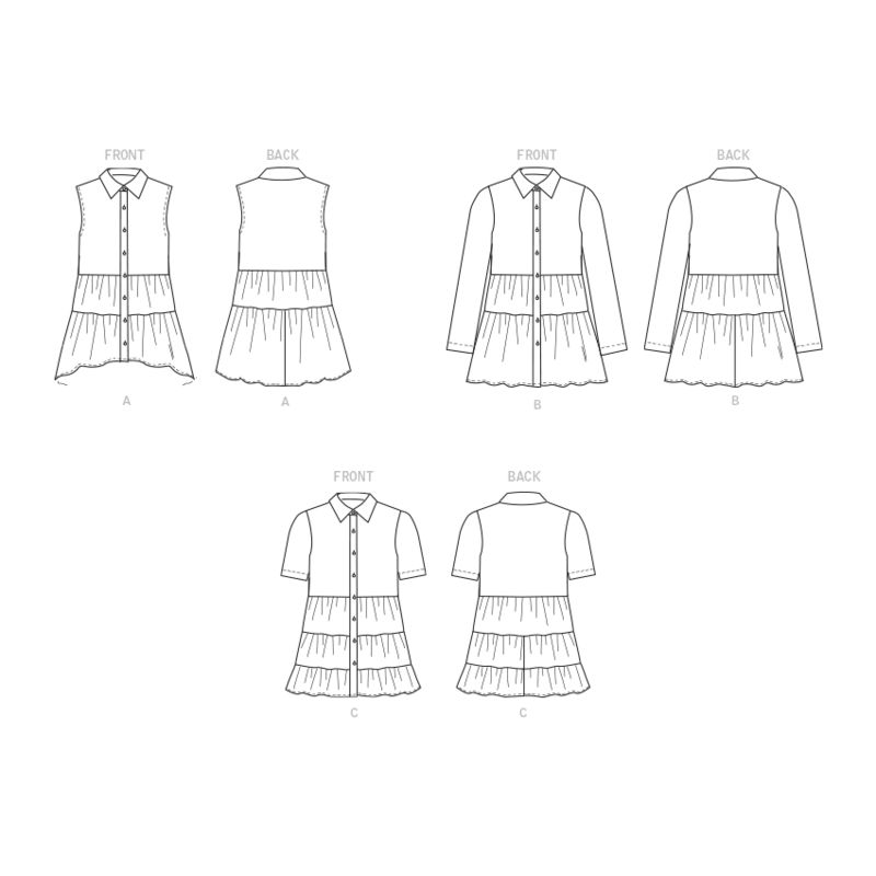 Patron Butterick 6897/B5 - Haut