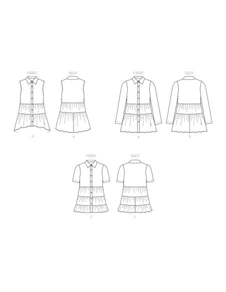 Patron Butterick 6897/B5 - Haut