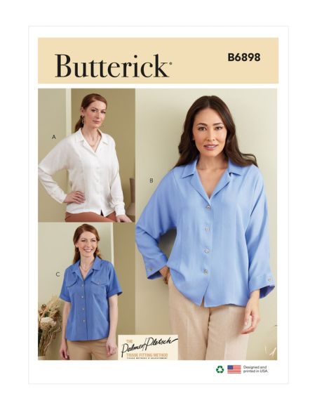 Patron Butterick 6898/B5 - Haut