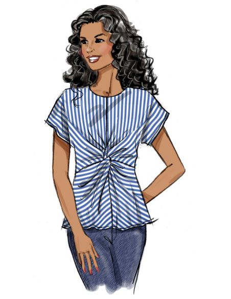 Patron Butterick 6899/B5 - Haut