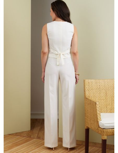 Patron Butterick 6901/A5 - Gilet, pantalon et short