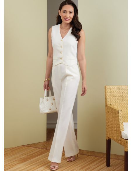 Patron Butterick 6901/A5 - Gilet, pantalon et short