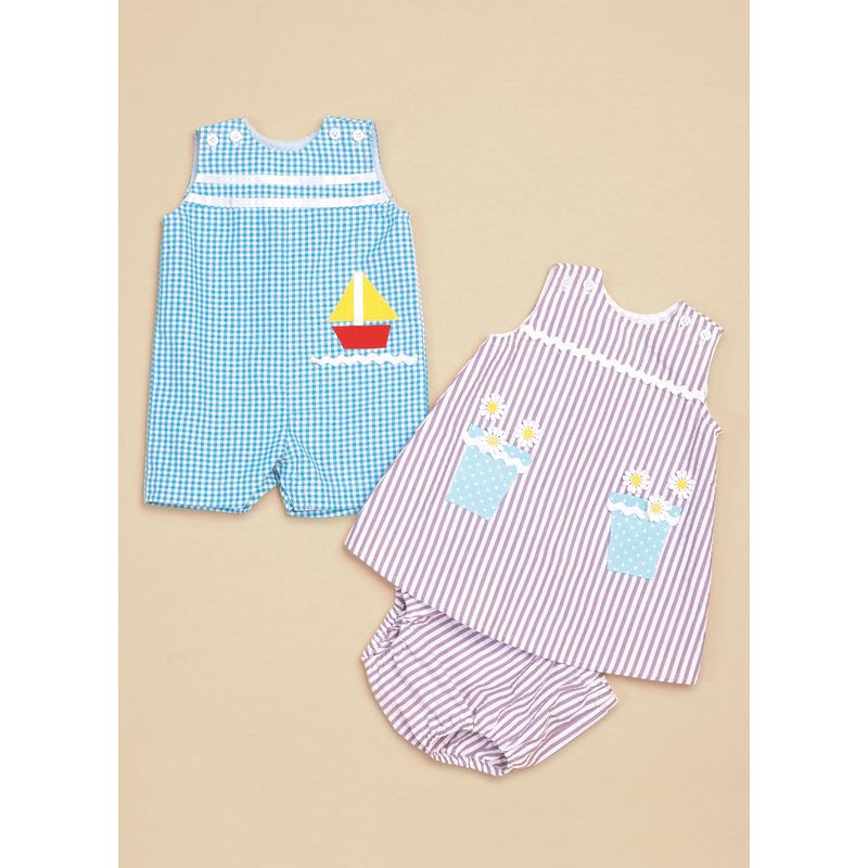 Patron Butterick 6905/YA5 - Salopette, robe et culotte