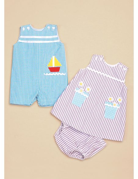 Patron Butterick 6905/YA5 - Salopette, robe et culotte