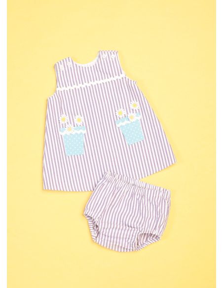 Patron Butterick 6905/YA5 - Salopette, robe et culotte