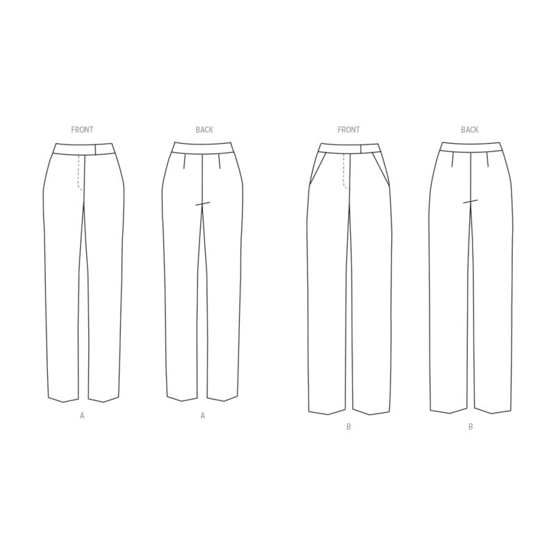 Patron Butterick 6910/B5 - Pantalon