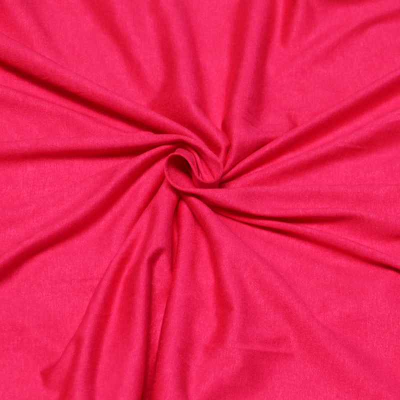 Jersey uni viscose & élasthanne - Fuchsia