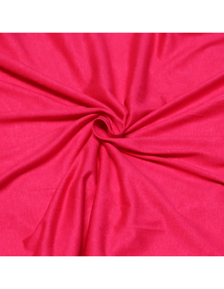 Jersey uni viscose & élasthanne - Fuchsia