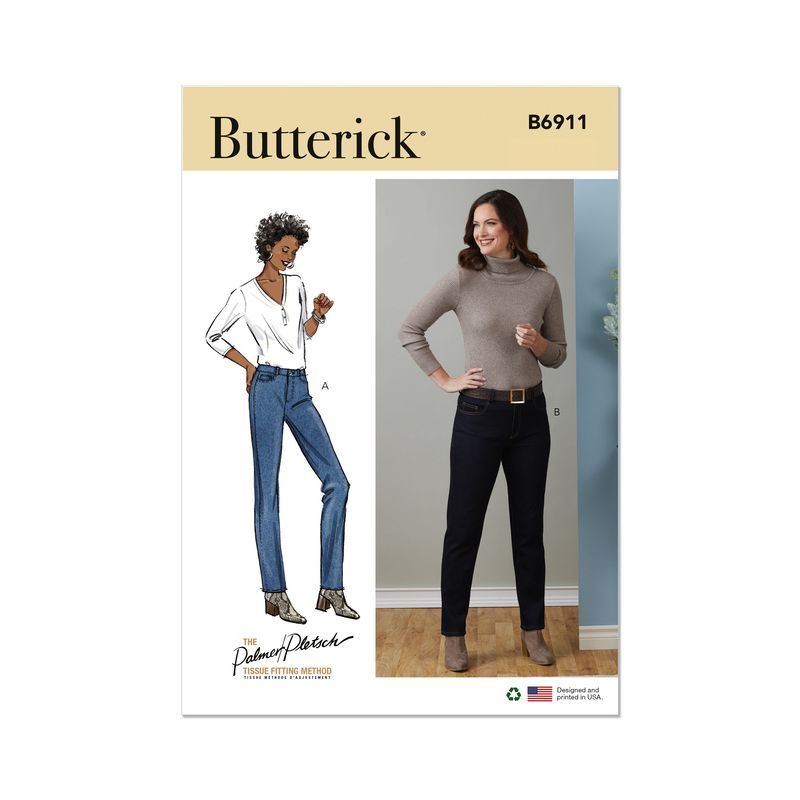 Patron Butterick 6911/D5 - Jean