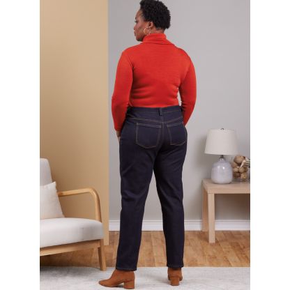 Patron Butterick 6912/W2 - Jean 2