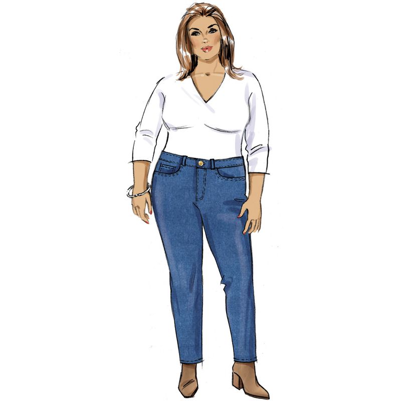 Patron Butterick 6912/W2 - Jean